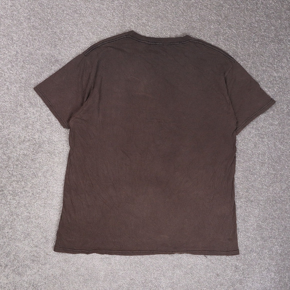 Naruto Raman Ichiraku Anime Large Brown Short Sleeve T-Shirt - Picture 2 of 10